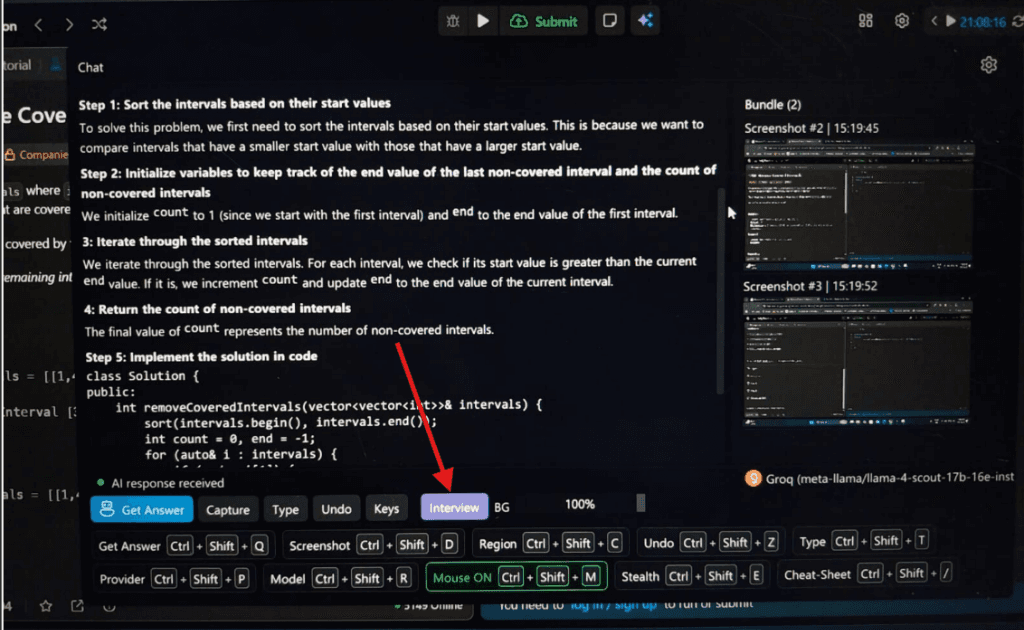 Overlay UI